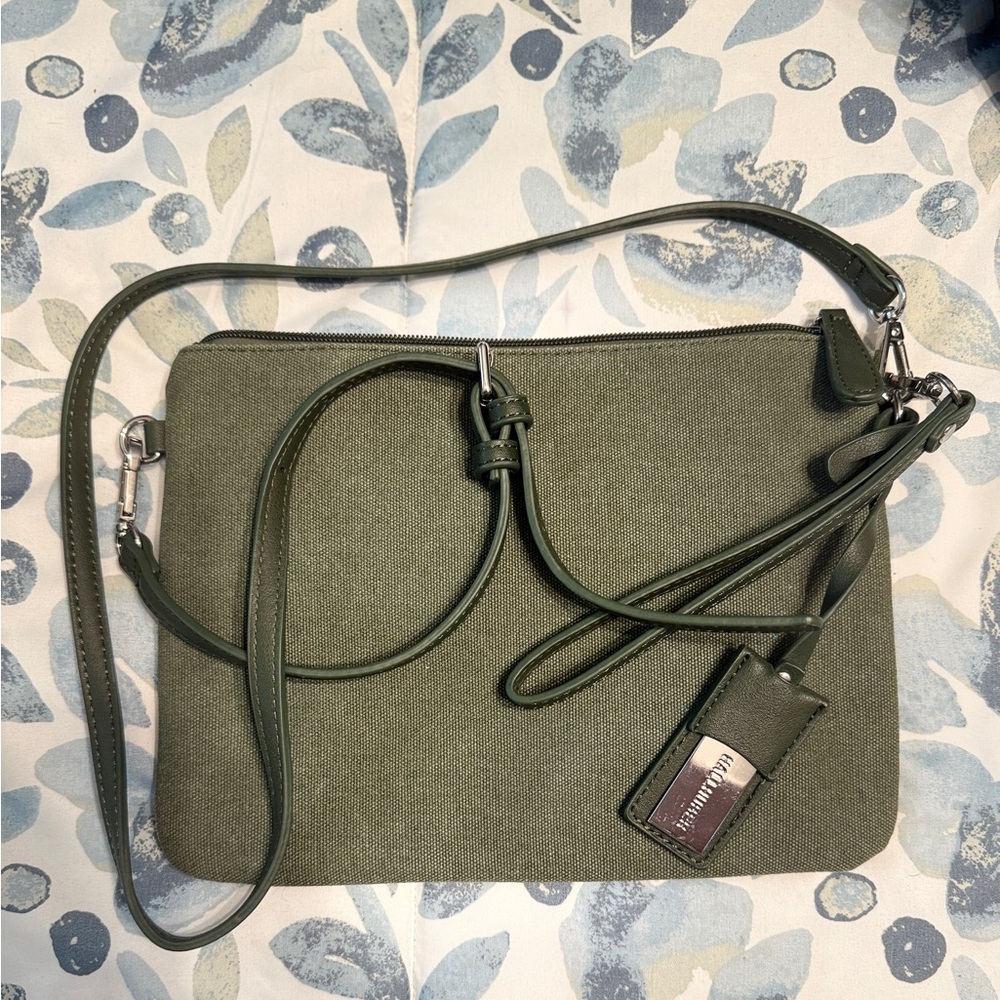 Elegant Olive Green Crossbody Bag